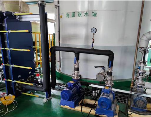 车间废热水热量回收